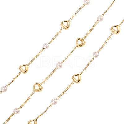 Brass Handmade Beaded Chain CHC-CJ0001-45-1