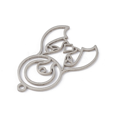 Non-Tarnish 201 Stainless Steel Pendants STAS-K250-03P-1