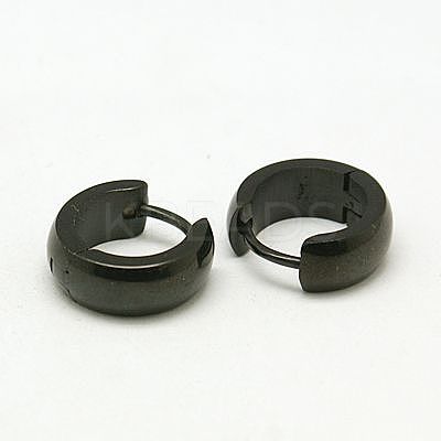 Fashion 304 Stainless Steel Hoop Earrings EJEW-G121-47-2-1