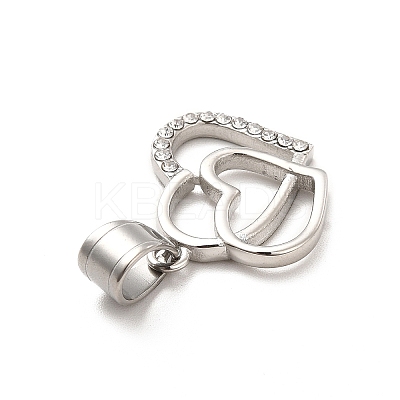 304 Stainless Steel Pendants STAS-K243-25P-1