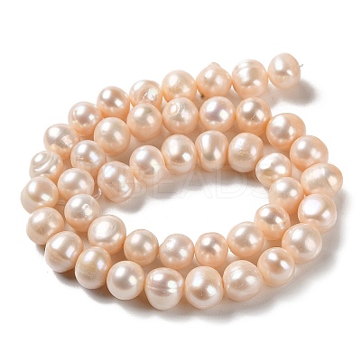 Natural Cultured Freshwater Pearl Beads Strands PEAR-E018-23-1