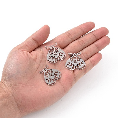 Tarnish Resistant 201 Stainless Steel Pendants LS-STAS-S105-LA408-1-1