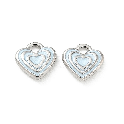 Alloy Enamel Pendants FIND-D044-12P-01-1