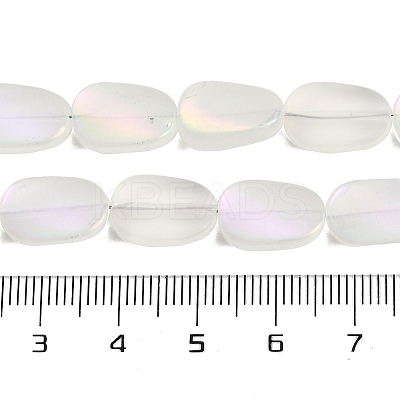 Electroplate Glass Beads Strands EGLA-C009-01B-HR02-1
