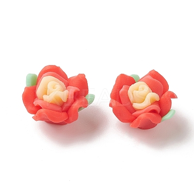 Handmade Polymer Clay Beads CLAY-G111-02-1