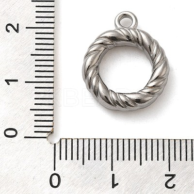 304 Stainless Steel Pendants STAS-M070-11P-1