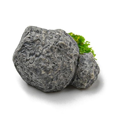Resin Stone & Grass Display Decoration RESI-G070-03D-1