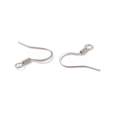 Tarnish Resistant Stainless Steel French Earring Hooks STAS-Q041-1-1
