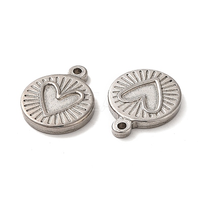 Non-Tarnish Valentine's Day 304 Stainless Steel Pendants LS-STAS-E193-07P-1