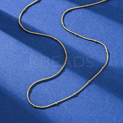 1.2MM 304 Stainless Steel Satellite Chain Necklaces NJEW-T016-21A-G-1