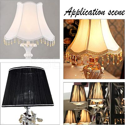 Iron Lamp Shade Harp Holder AJEW-OC0002-06-1