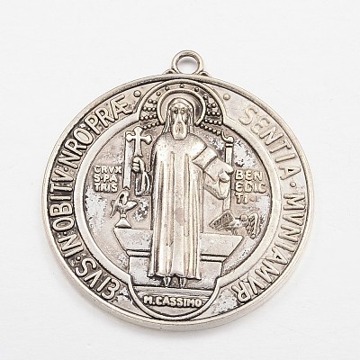 Tibetan Style Alloy Big Pendants LS-TIBEP-A17171-AS-LF-1