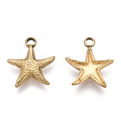 Ion Plating(IP) 304 Stainless Steel Pendants STAS-I197-012G-1