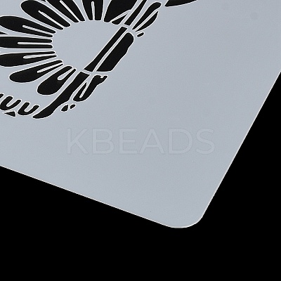 Plastic Hollow Out Drawing Painting Stencils Templates DIY-Z024-01F-1