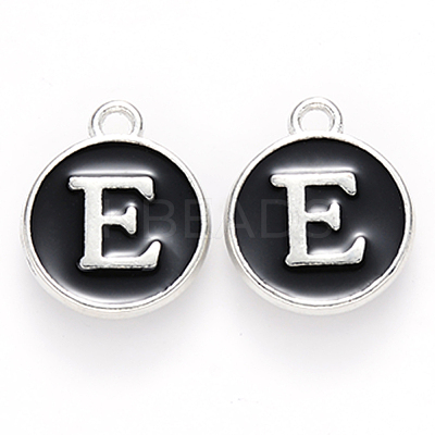 Platinum Plated Alloy Charms ENAM-S118-02E-P-1