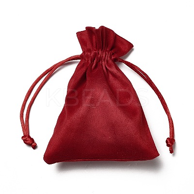 Velvet Cloth Drawstring Bags X-TP-G001-01C-01-1