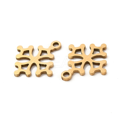201 Stainless Steel Pendants STAS-K251-065G-1
