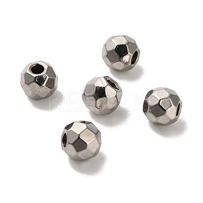 304 Stainless Steel Beads STAS-S167-02D-P-1