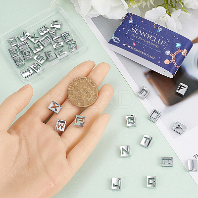 52Pcs 26 Styles Zinc Alloy Hollow Connector Charms FIND-SC0009-80-1