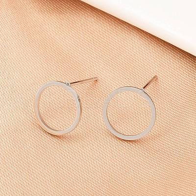 316 Stainless Steel Stud Earrings EJEW-D339-05P-1