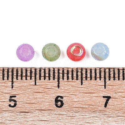 Mixed Color Imitation Cat Eye Glass Round Seed Beads LS-SEED-NH0003-01A-05-1