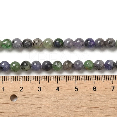 Natural Tanzanite Beads Strands G-Z044-A01-01-1