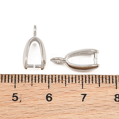 Brass Ice Pick Pinch Bails KK-CBA5CB0-42P-1