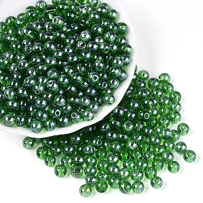 500Pcs Transparent Glass Seed Beads SEED-PA0001-08C-1