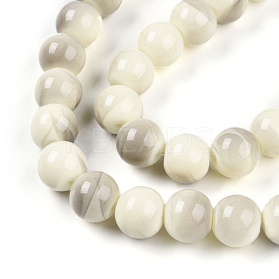 Baking Paint Glass Beads X1-DGLA-N013-10mm-02-1