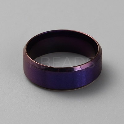 304 Stainless Steel Plain Band Rings RJEW-WH0003-43E-1