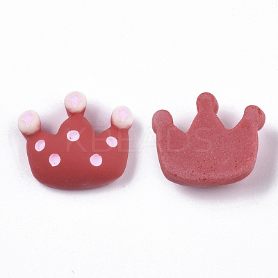 Opaque Resin Cabochons X-CRES-N022-89-1