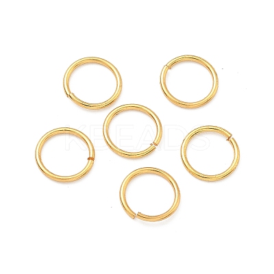 Brass Open Jump Rings KK-H532-43G-G-1