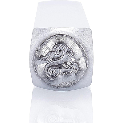 Iron Seal Stamps AJEW-BC0001-05D-1