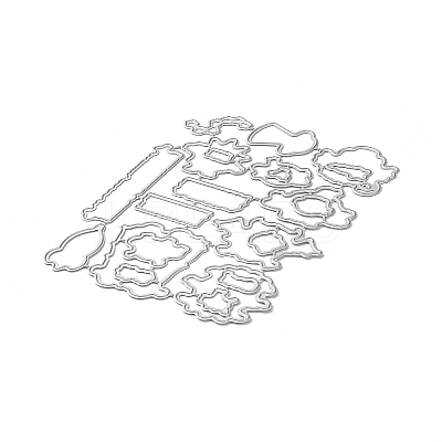 Carbon Steel Cutting Dies Stencils LS-DIY-XCP0002-32-1