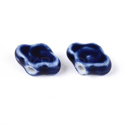 Handmade Porcelain Beads PORC-T133-30L-1