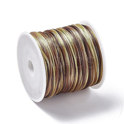 Segment Dyed Nylon Rattail Satin Cords NWIR-A008-01A-1