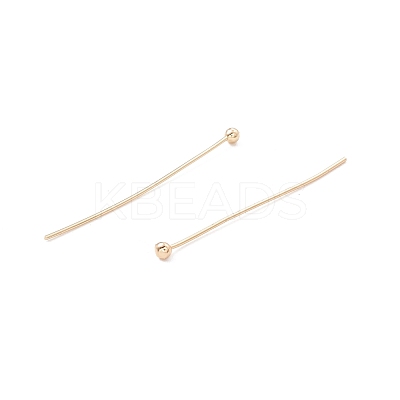 Brass Ball Head Pins KK-WH0058-02C-G02-1