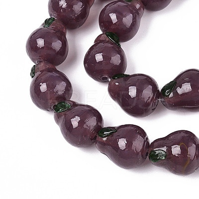 Handmade Lampwork Beads LAMP-T022-04A-1