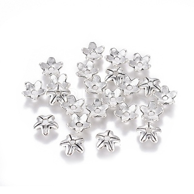 Tibetan Style Alloy Bead Caps LF10624Y-1