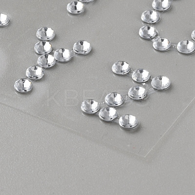 Acrylic Rhinestone Stickers DIY-WH0569-53A-1