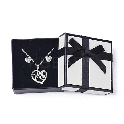 Paper Jewelry Set Box LS-CON-C007-04A-02-1