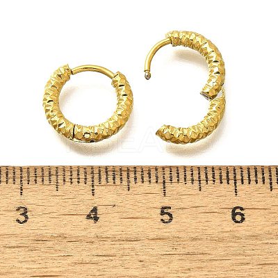 304 Stainless Steel Hoop Earrings for Women EJEW-M068-13A-G-1