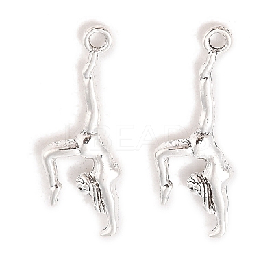 Tibetan Style Zinc Alloy Dancer Pendants LS-X-TIBEP-R334-283AS-RS-1