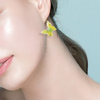 DIY Butterfly Charm Pendant Silicone Molds for DIY Earring Making DIY-YW0009-41-1