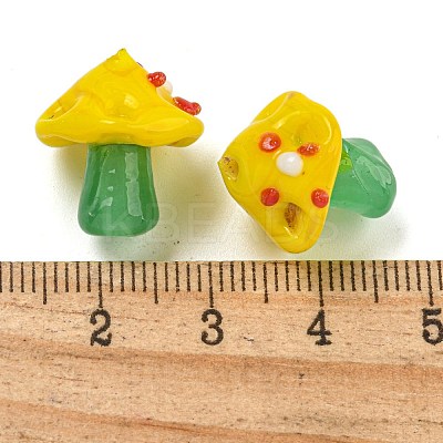 Handmade Bumpy Lampwork Beads LS-LAMP-S067-01B-1