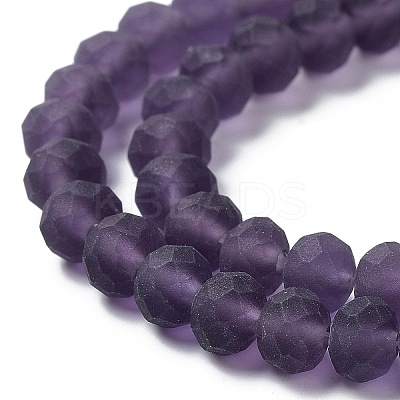 Transparent Glass Beads Strands LS-EGLA-A034-T8mm-MD15-1
