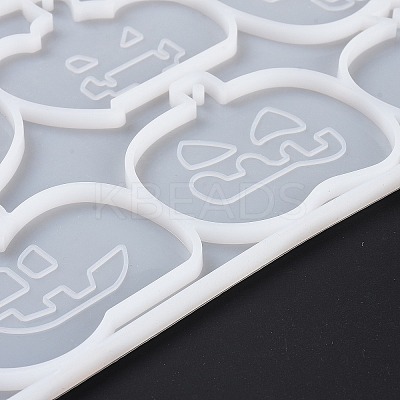 DIY Pumpkin Jack-O'-Lantern Pendants Silicone Molds LS-DIY-D060-04-1