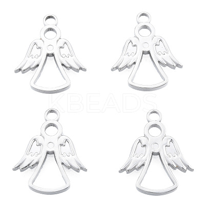 Non-Tarnish 201 Stainless Steel Pendants STAS-N098-255P-1