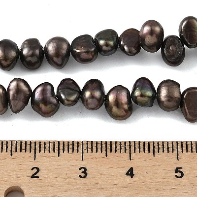 Dyed Natural Cultured Freshwater Pearl Beads Strands PEAR-A006-19B-X-1