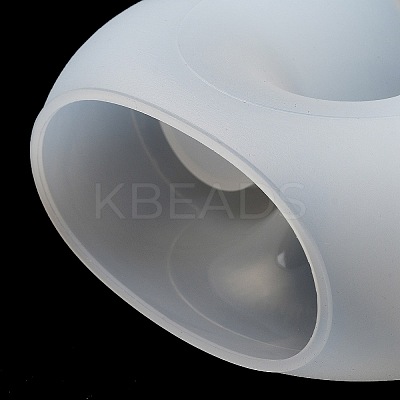 Double Column U-shaped DIY Candle Holder Silicone Molds DIY-F144-01-1